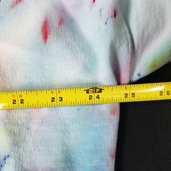 VTG CUSTOM Upcycled Crewneck Scandinavian Alliance Longsleeve Tie Dye - Picture 10 of 10